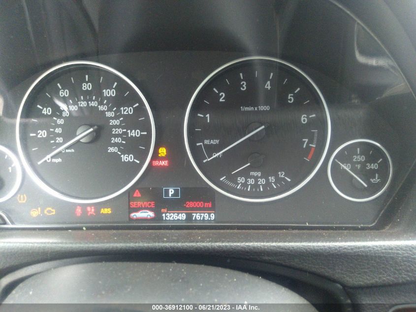 2015 BMW 320I XDRIVE WBA3C3G53FNS74387