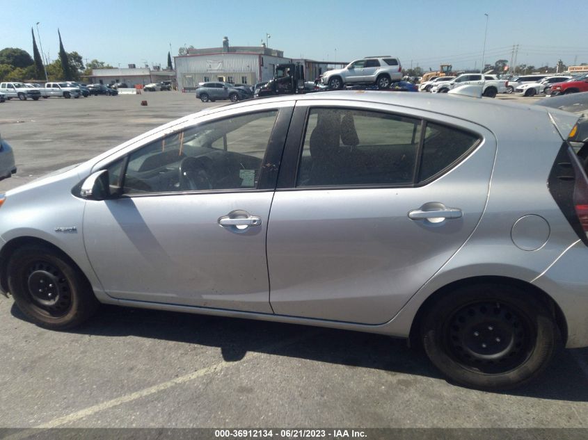 2015 TOYOTA PRIUS C ONE/TWO/THREE/FOUR - JTDKDTB34F1093422