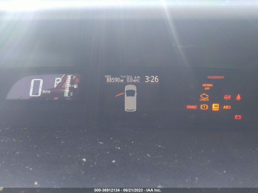 2015 TOYOTA PRIUS C ONE/TWO/THREE/FOUR - JTDKDTB34F1093422