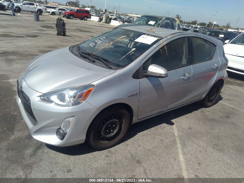 2015 TOYOTA PRIUS C ONE/TWO/THREE/FOUR - JTDKDTB34F1093422