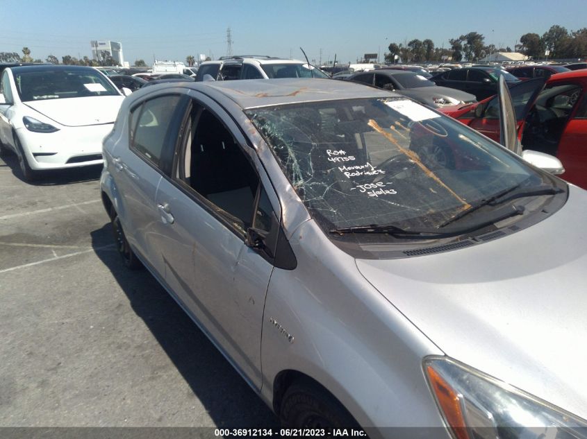 2015 TOYOTA PRIUS C ONE/TWO/THREE/FOUR - JTDKDTB34F1093422