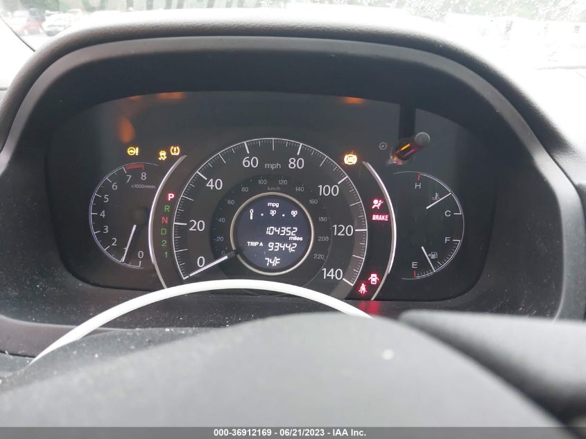 2013 HONDA CR-V EX - 2HKRM3H57DH518905