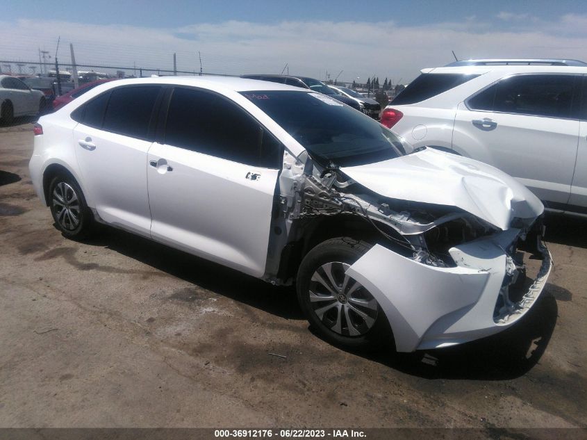 2021 TOYOTA COROLLA HYBRID LE - JTDEAMDE1MJ008639