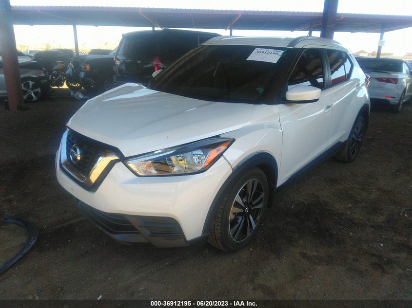 VIN 3N1CP5CV7LL580564 2020 NISSAN KICKS SV