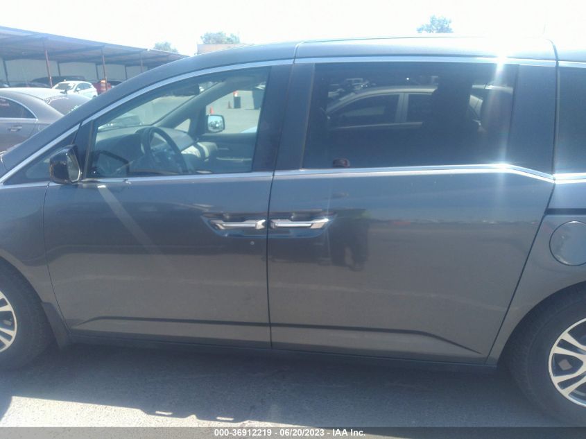 2013 HONDA ODYSSEY EX-L - 5FNRL5H65DB046077