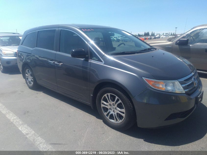 2013 HONDA ODYSSEY EX-L - 5FNRL5H65DB046077