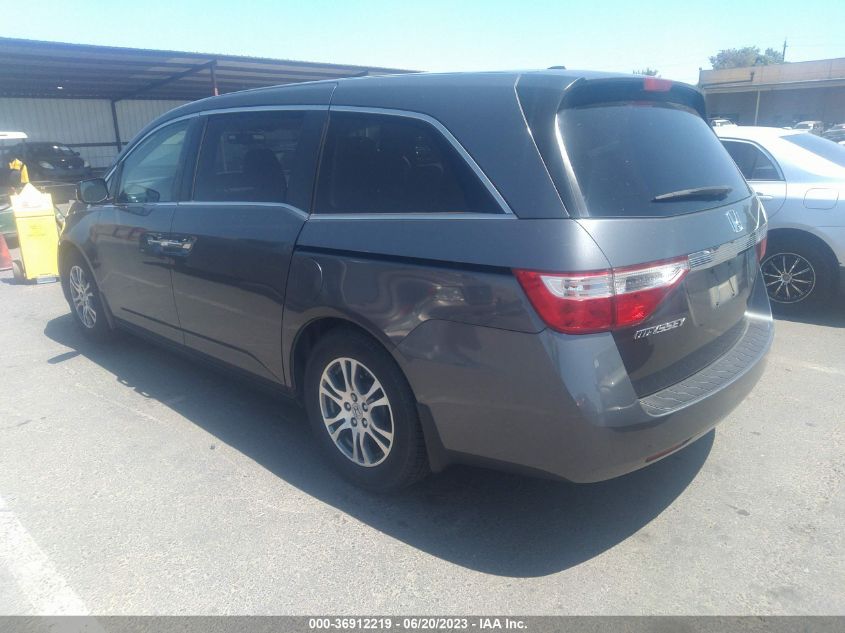 2013 HONDA ODYSSEY EX-L - 5FNRL5H65DB046077