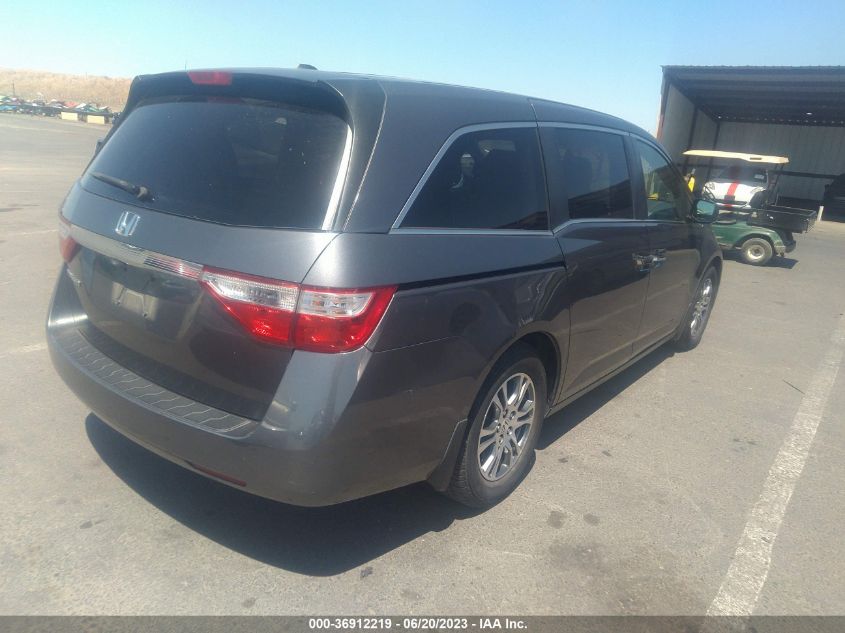 2013 HONDA ODYSSEY EX-L - 5FNRL5H65DB046077