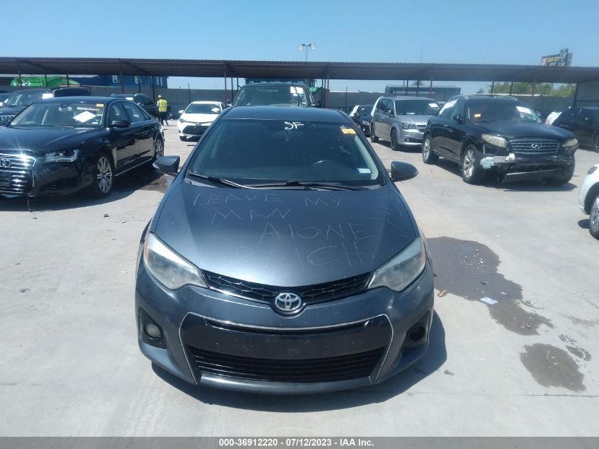 2016 TOYOTA COROLLA L/LE/S/S PLUS/LE PLUS - 2T1BURHE7GC639638