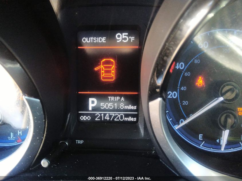 2016 TOYOTA COROLLA L/LE/S/S PLUS/LE PLUS - 2T1BURHE7GC639638