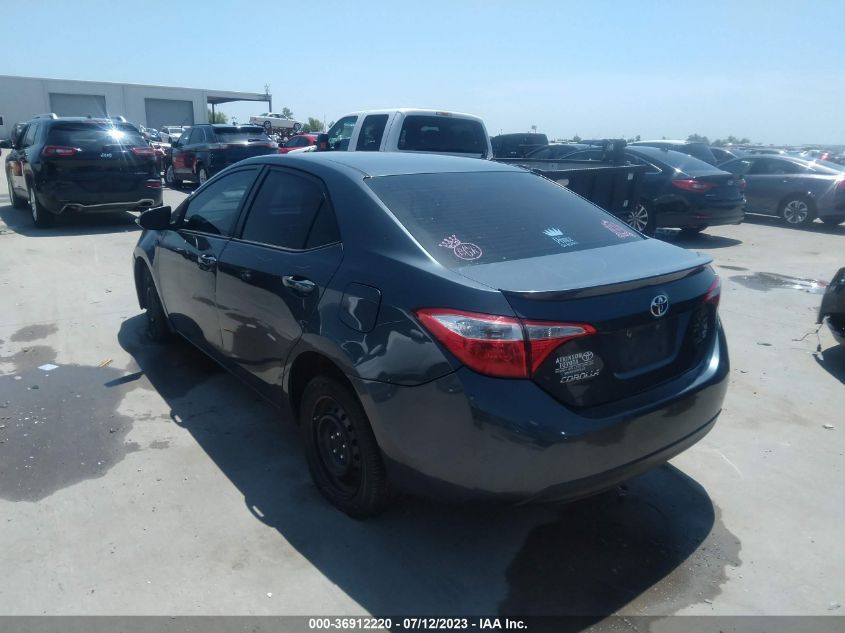 2016 TOYOTA COROLLA L/LE/S/S PLUS/LE PLUS - 2T1BURHE7GC639638