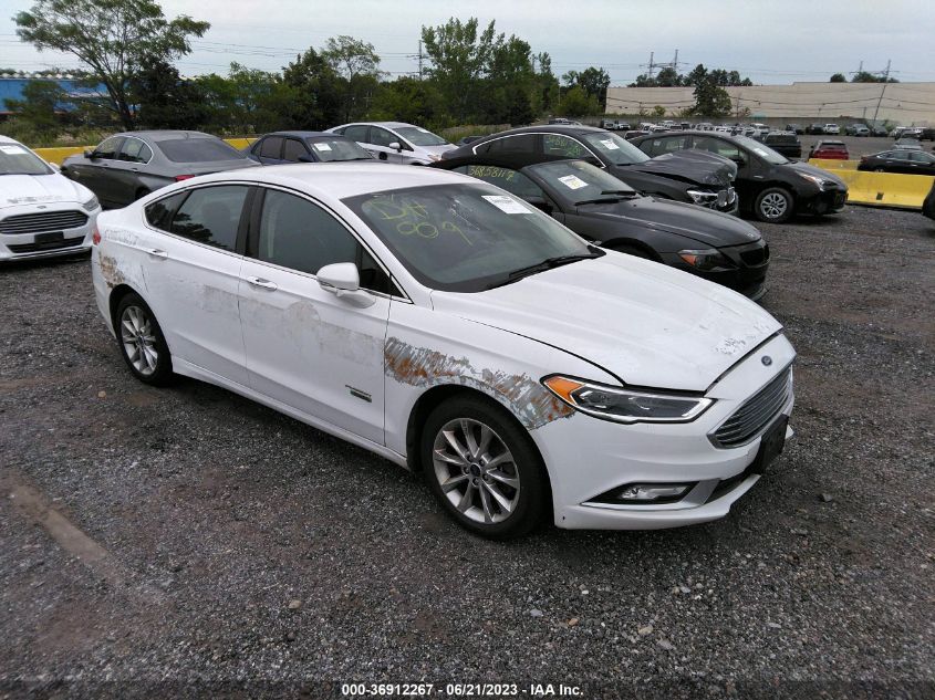 3FA6P0PU7HR279057 FORD FUSION ENERGI SE 2017