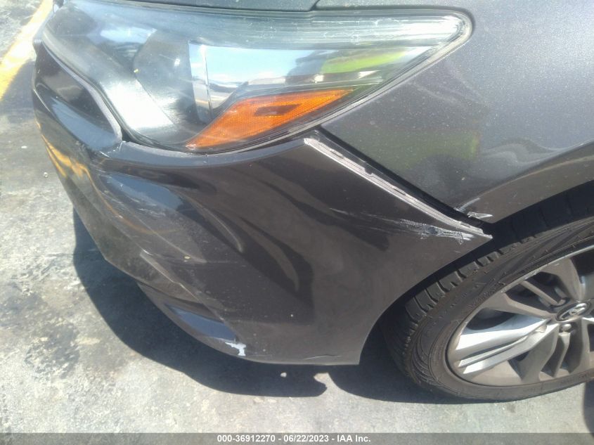 2017 TOYOTA CAMRY XLE/SE/LE/XSE - 4T1BF1FK6HU411652