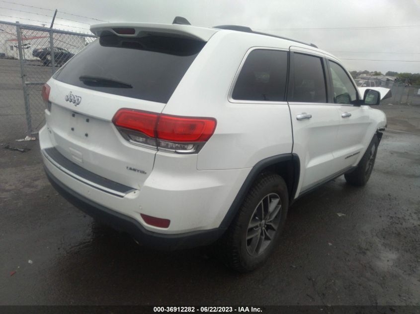 2017 JEEP GRAND CHEROKEE LIMITED - 1C4RJFBG5HC604302