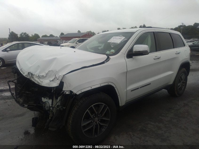 2017 JEEP GRAND CHEROKEE LIMITED - 1C4RJFBG5HC604302