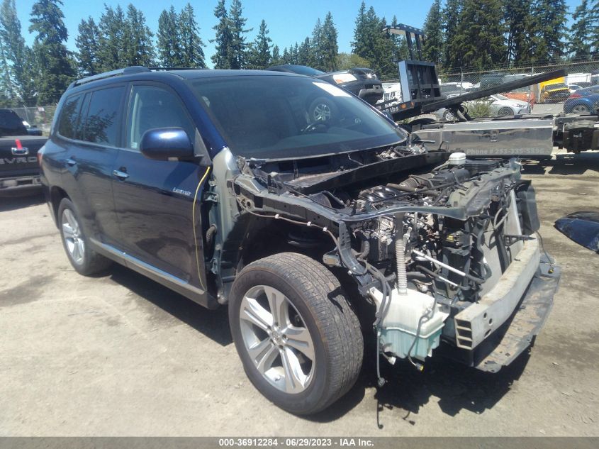 2013 TOYOTA HIGHLANDER LIMITED - 5TDDK3EHXDS217974