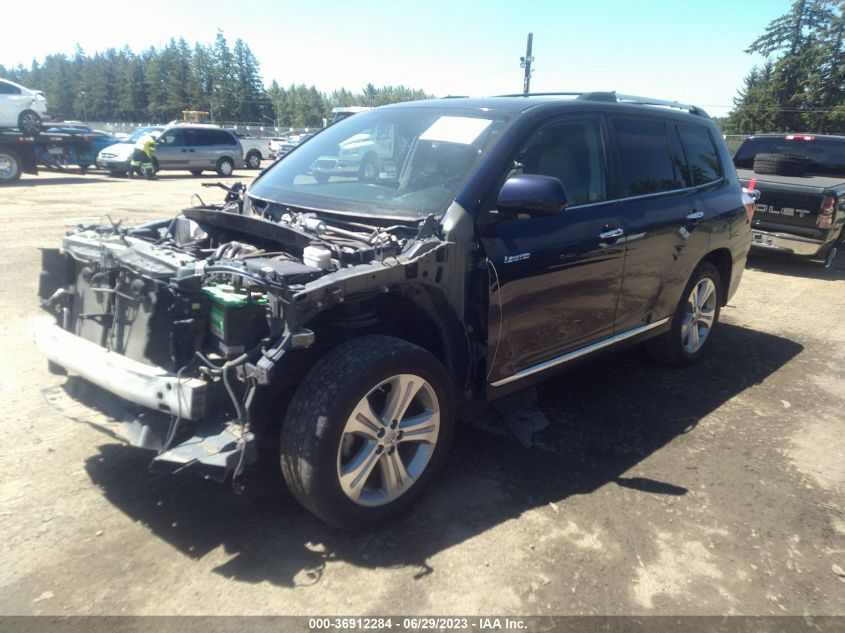 2013 TOYOTA HIGHLANDER LIMITED - 5TDDK3EHXDS217974