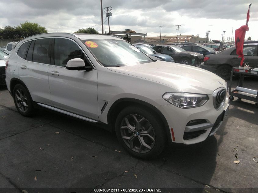 2020 BMW X3 SDRIVE30I - 5UXTY3C03L9D57774