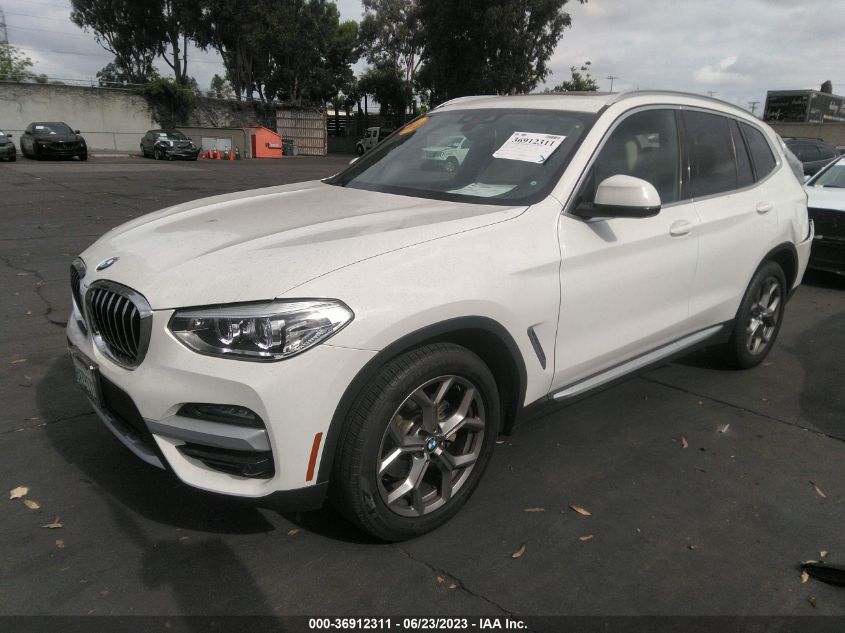 2020 BMW X3 SDRIVE30I - 5UXTY3C03L9D57774