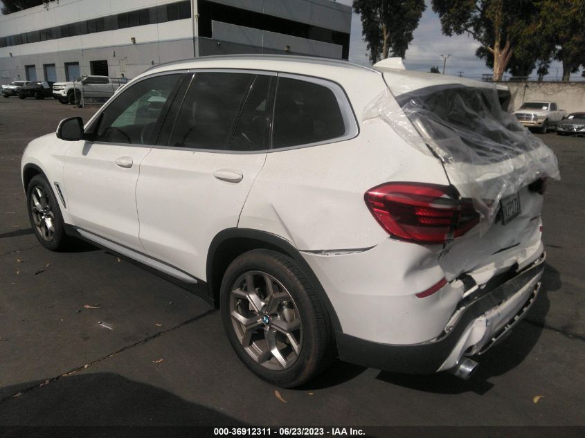 2020 BMW X3 SDRIVE30I - 5UXTY3C03L9D57774