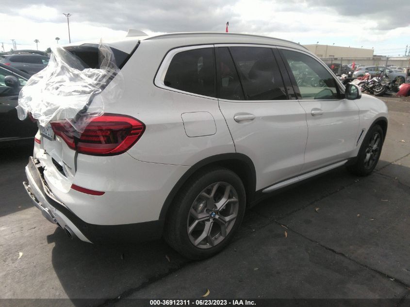 2020 BMW X3 SDRIVE30I - 5UXTY3C03L9D57774