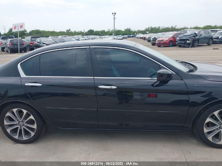 2015 HONDA ACCORD SEDAN SPORT - 1HGCR2F55FA207523