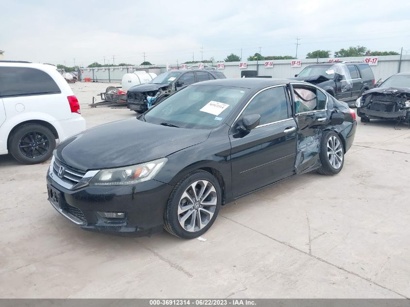 2015 HONDA ACCORD SEDAN SPORT - 1HGCR2F55FA207523