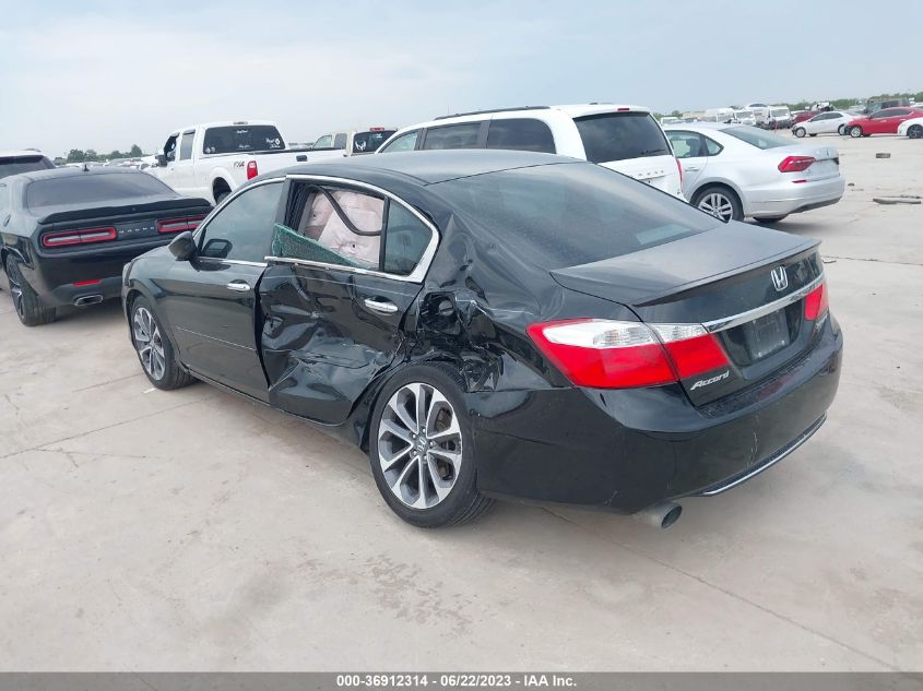 2015 HONDA ACCORD SEDAN SPORT - 1HGCR2F55FA207523