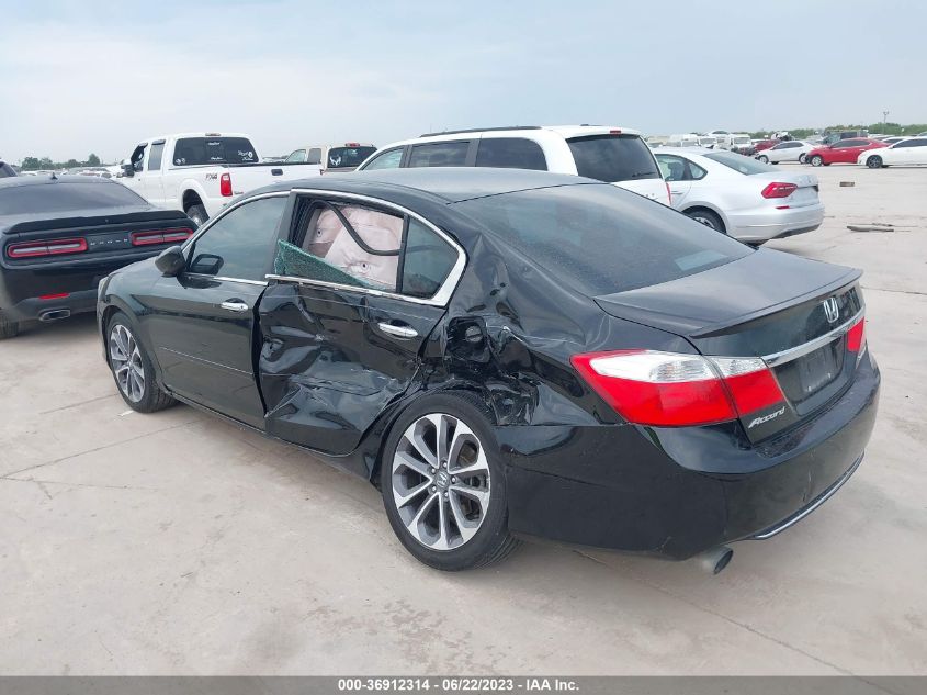 2015 HONDA ACCORD SEDAN SPORT - 1HGCR2F55FA207523