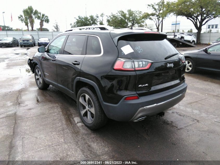2019 JEEP CHEROKEE LIMITED - 1C4PJMDX0KD189075
