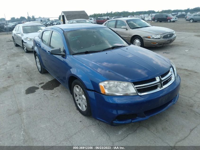 2014 DODGE AVENGER SE - 1C3CDZAB8EN216215