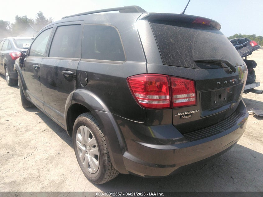 VIN 3C4PDCABXJT218620 2018 DODGE JOURNEY SE
