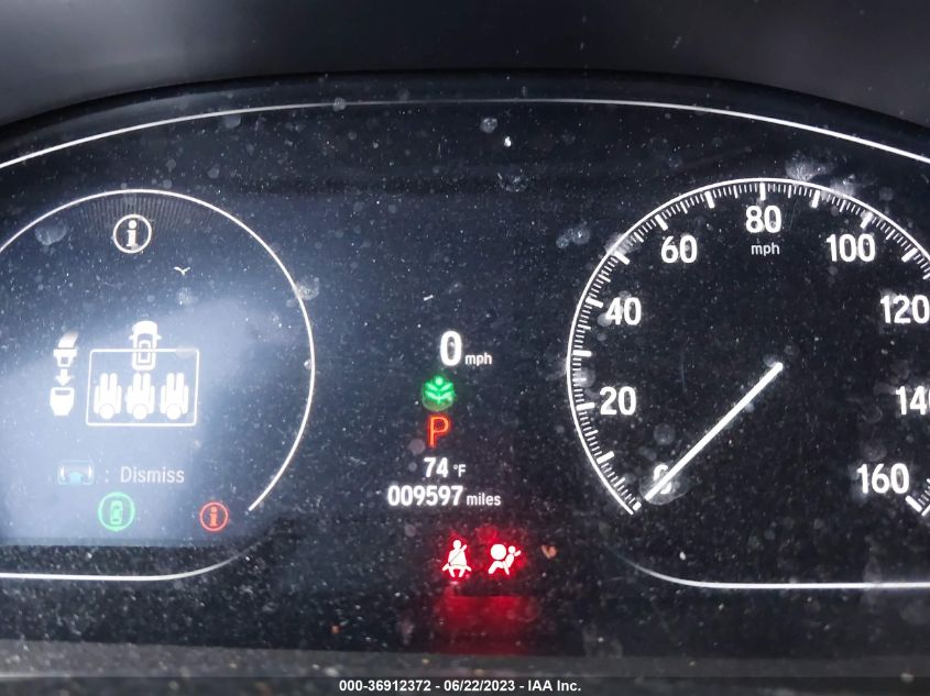VIN 1HGCV2F98MA018456 2021 HONDA ACCORD SEDAN TOURING