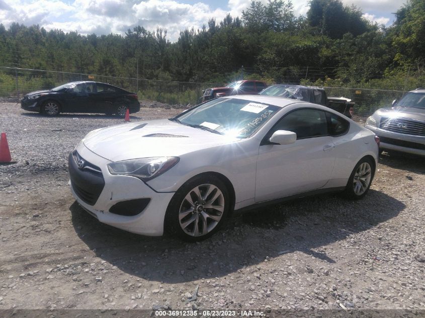 2013 HYUNDAI GENESIS COUPE 2.0T KMHHT6KDXDU092712