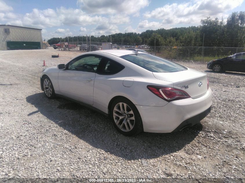 2013 HYUNDAI GENESIS COUPE 2.0T KMHHT6KDXDU092712
