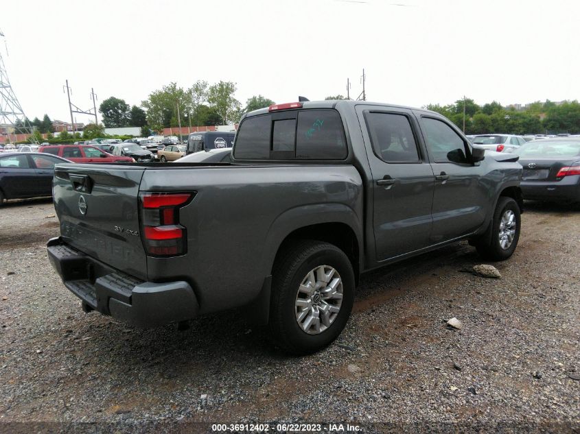 2022 NISSAN FRONTIER S/SV/PRO-4X - 1N6ED1EK7NN691156