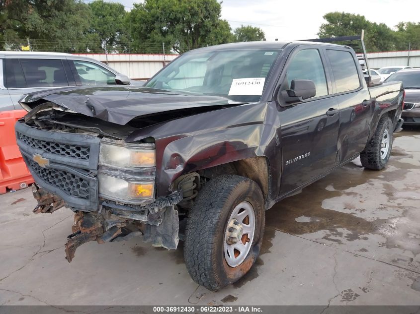 2014 CHEVROLET SILVERADO 1500 WORK TRUCK - 3GCUKPEC3EG373009