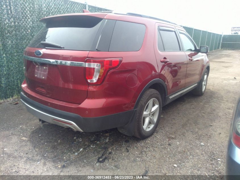 2017 FORD EXPLORER XLT - 1FM5K7D86HGD03209