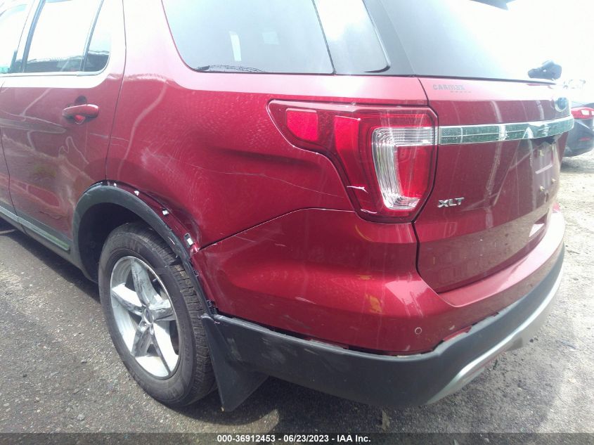 2017 FORD EXPLORER XLT - 1FM5K7D86HGD03209