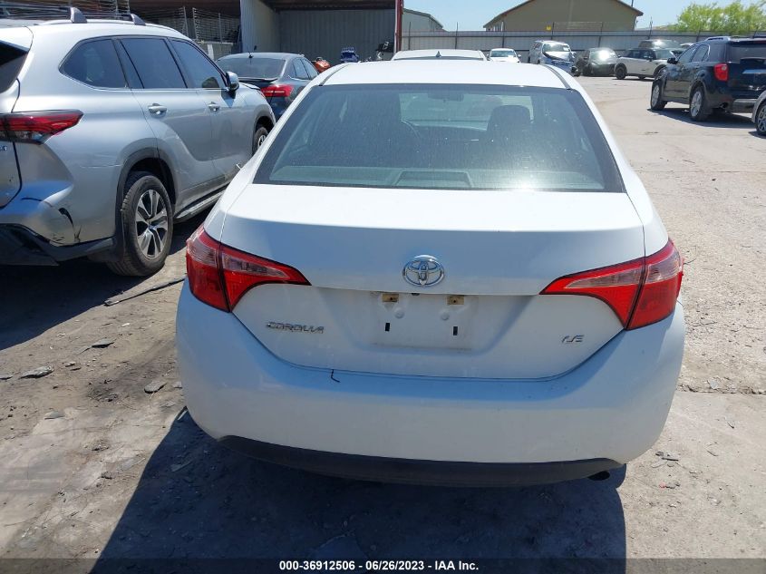 2018 TOYOTA COROLLA L/LE/XLE/SE/XSE - 5YFBURHE6JP773208