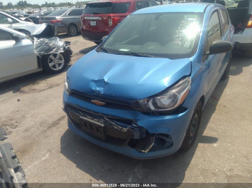 2017 CHEVROLET SPARK LS - KL8CB6SA6HC793842