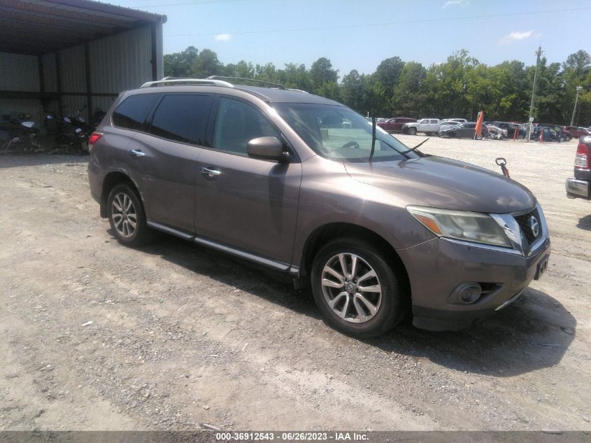 2013 NISSAN PATHFINDER SV - 5N1AR2MN8DC617335