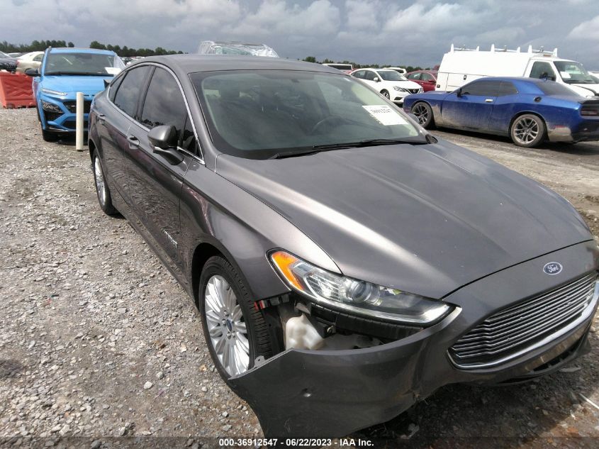 2014 FORD FUSION SE HYBRID - 3FA6P0LU2ER217132