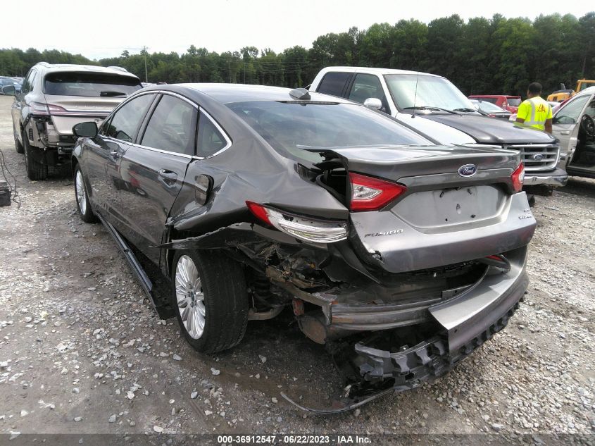 2014 FORD FUSION SE HYBRID - 3FA6P0LU2ER217132