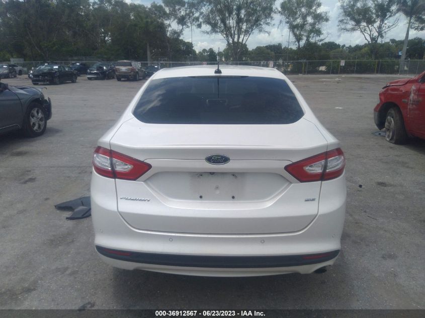 2016 FORD FUSION SE - 3FA6P0H74GR141161