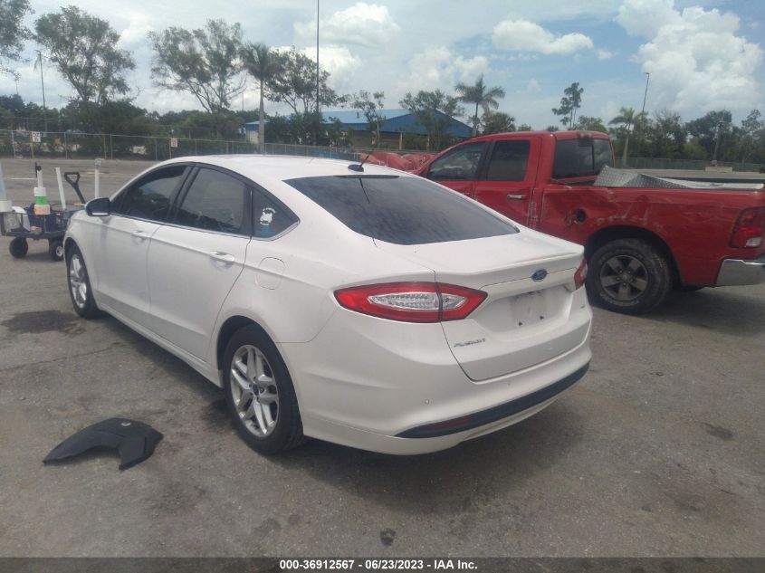 2016 FORD FUSION SE - 3FA6P0H74GR141161