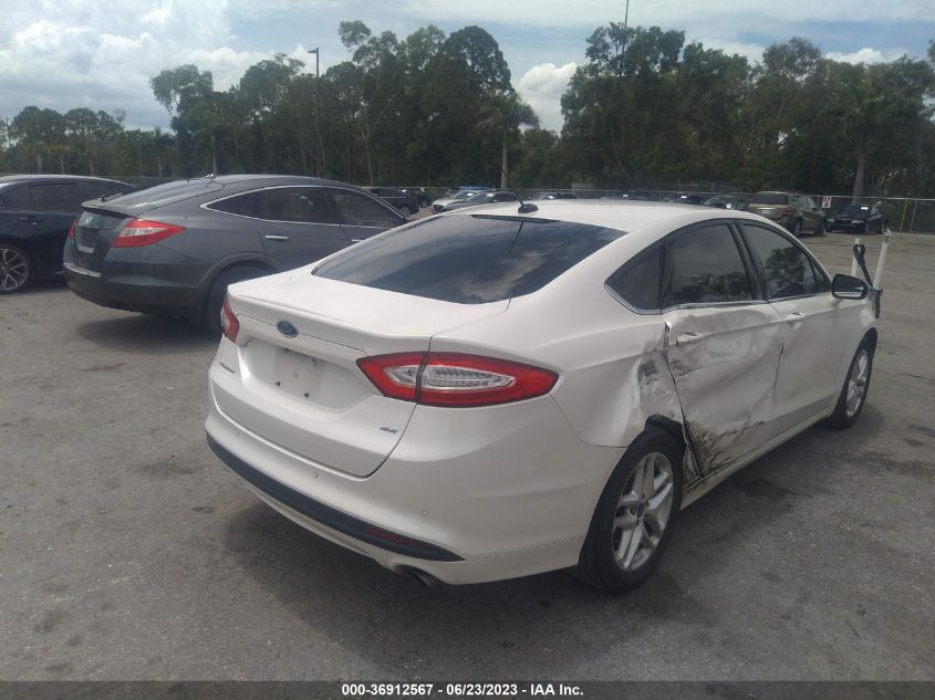 2016 FORD FUSION SE - 3FA6P0H74GR141161