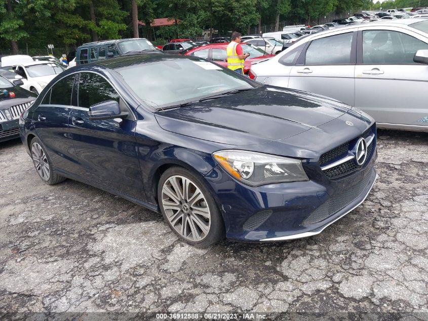 2018 MERCEDES-BENZ CLA CLA 250 - WDDSJ4EB8JN655900