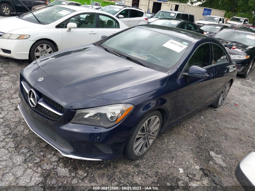 2018 MERCEDES-BENZ CLA CLA 250 - WDDSJ4EB8JN655900