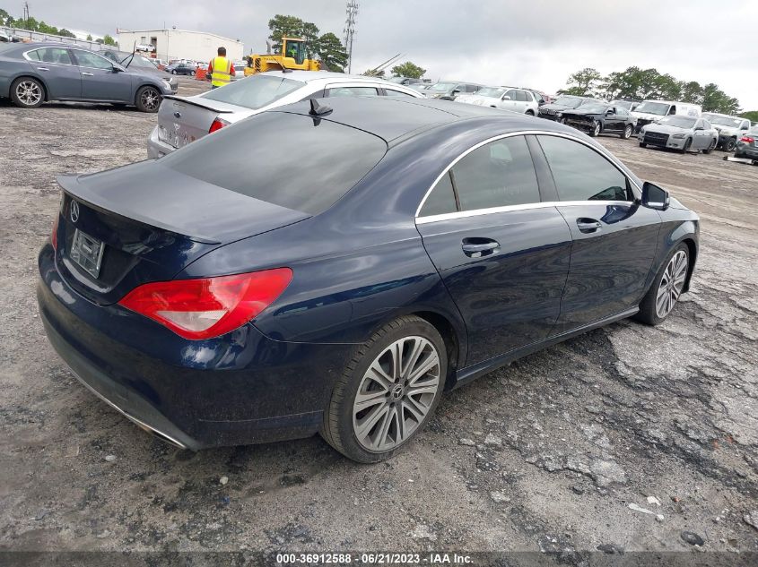 2018 MERCEDES-BENZ CLA CLA 250 - WDDSJ4EB8JN655900